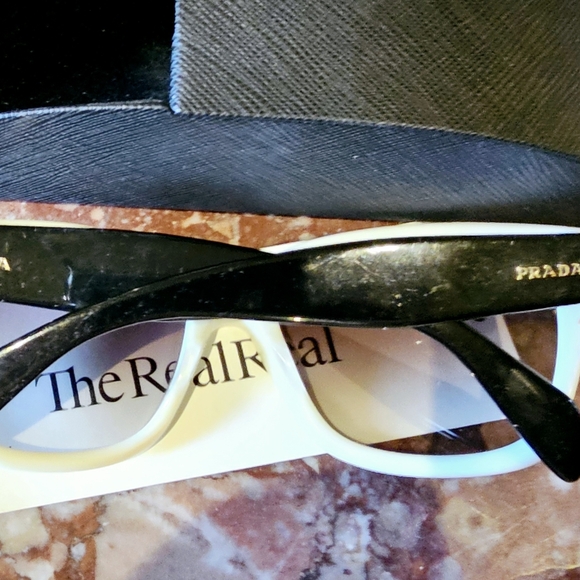 Prada Wayfarer Colorblock Sunglasses - Picture 8 of 11